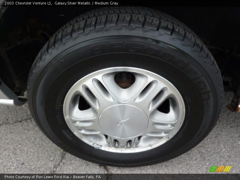 Galaxy Silver Metallic / Medium Gray 2003 Chevrolet Venture LS