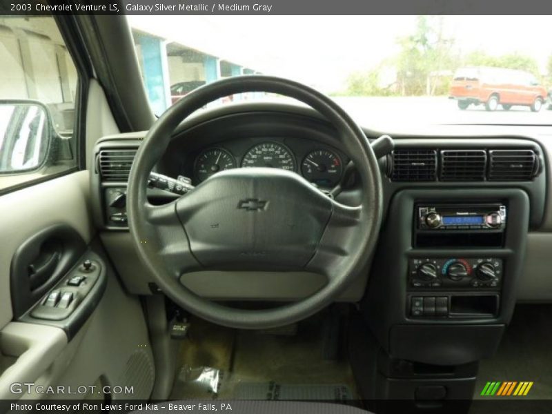 Galaxy Silver Metallic / Medium Gray 2003 Chevrolet Venture LS