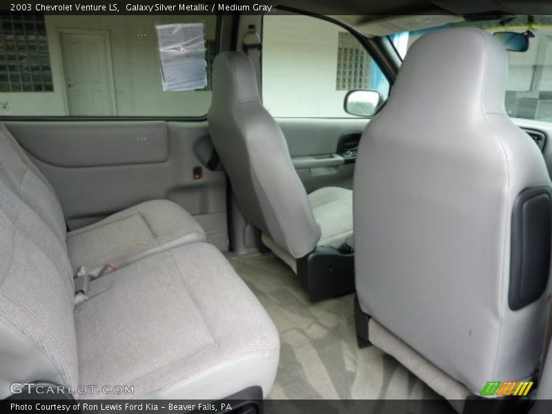 Galaxy Silver Metallic / Medium Gray 2003 Chevrolet Venture LS