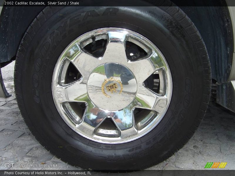 Silver Sand / Shale 2002 Cadillac Escalade
