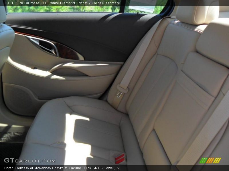 White Diamond Tricoat / Cocoa/Cashmere 2011 Buick LaCrosse CXL
