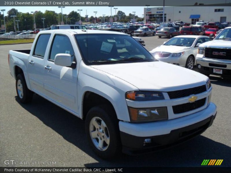 Summit White / Ebony 2010 Chevrolet Colorado LT Crew Cab