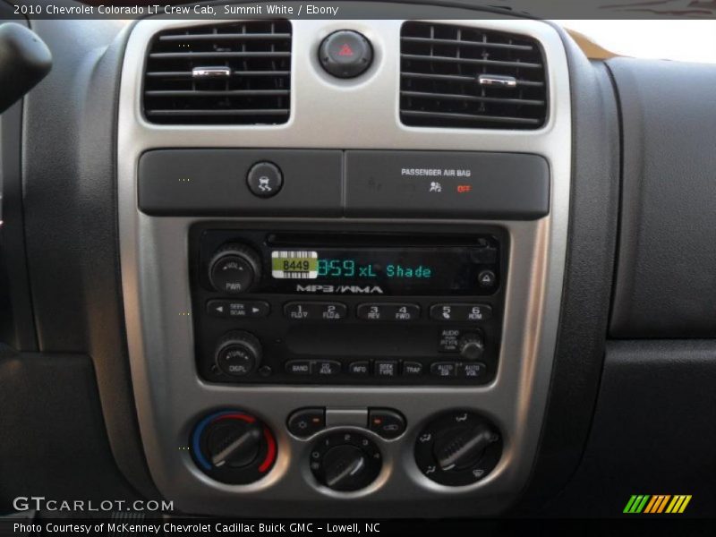 Summit White / Ebony 2010 Chevrolet Colorado LT Crew Cab