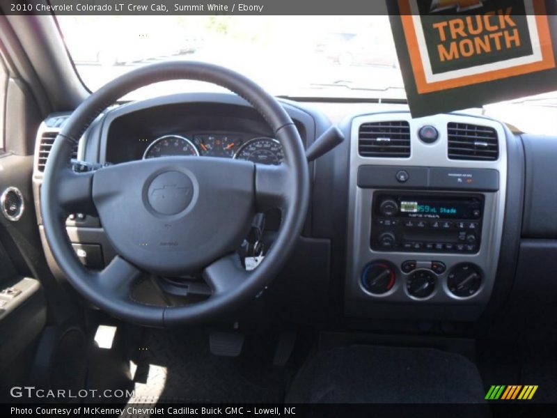 Summit White / Ebony 2010 Chevrolet Colorado LT Crew Cab