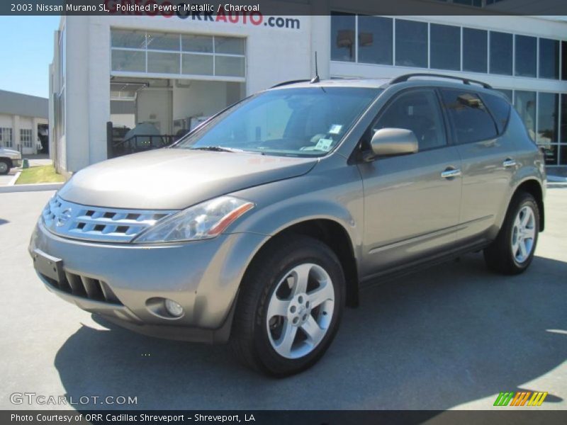 Polished Pewter Metallic / Charcoal 2003 Nissan Murano SL