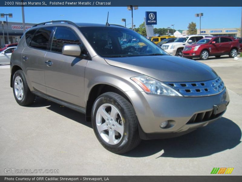 Polished Pewter Metallic / Charcoal 2003 Nissan Murano SL
