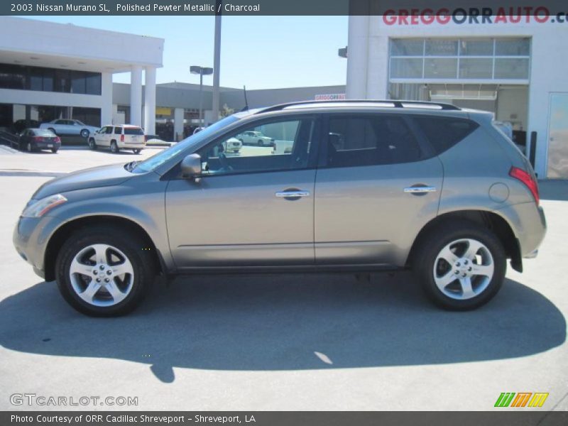 Polished Pewter Metallic / Charcoal 2003 Nissan Murano SL