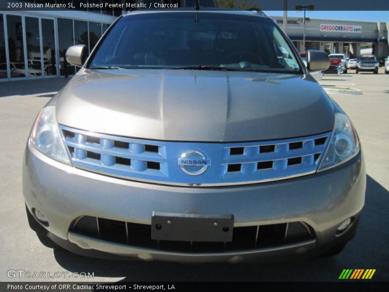 Polished Pewter Metallic / Charcoal 2003 Nissan Murano SL