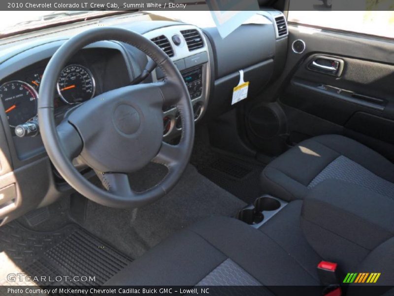 Summit White / Ebony 2010 Chevrolet Colorado LT Crew Cab