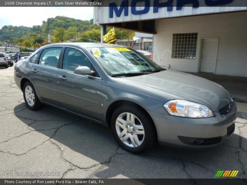 Dark Silver Metallic / Gray 2008 Chevrolet Impala LT