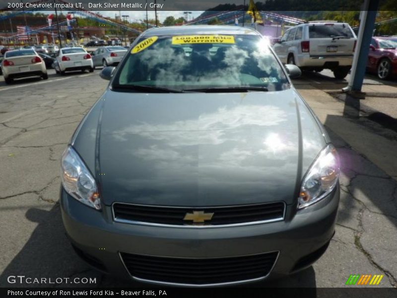 Dark Silver Metallic / Gray 2008 Chevrolet Impala LT