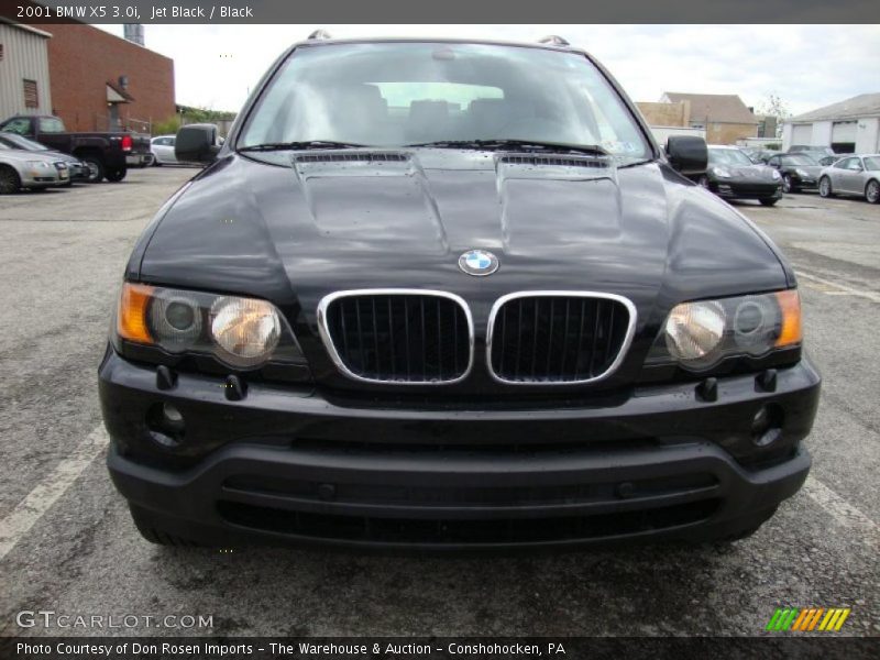 Jet Black / Black 2001 BMW X5 3.0i