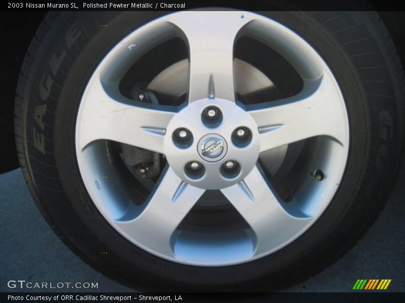 Polished Pewter Metallic / Charcoal 2003 Nissan Murano SL