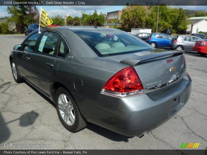 Dark Silver Metallic / Gray 2008 Chevrolet Impala LT