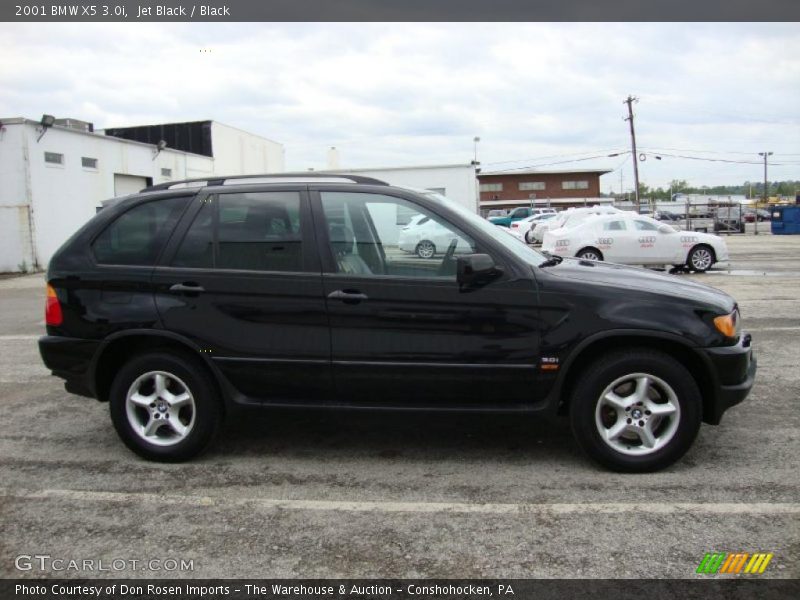 Jet Black / Black 2001 BMW X5 3.0i