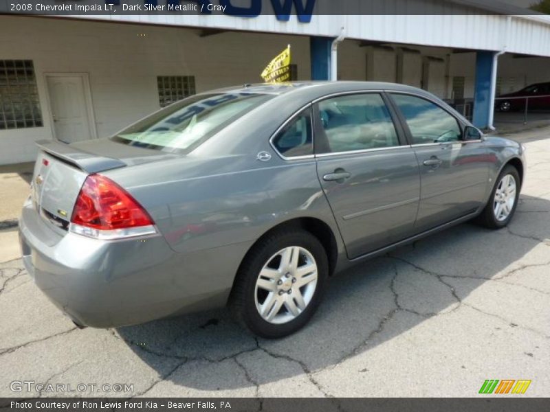 Dark Silver Metallic / Gray 2008 Chevrolet Impala LT