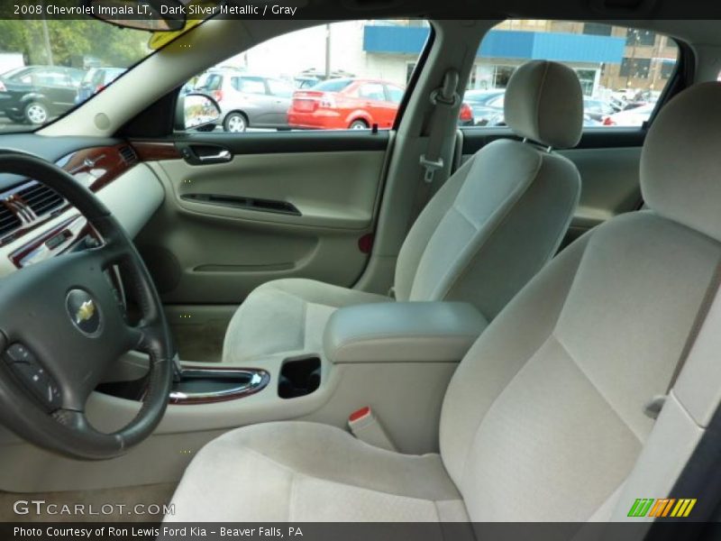 Dark Silver Metallic / Gray 2008 Chevrolet Impala LT