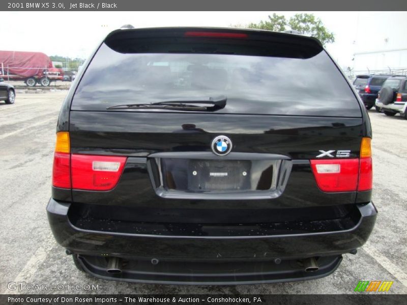 Jet Black / Black 2001 BMW X5 3.0i