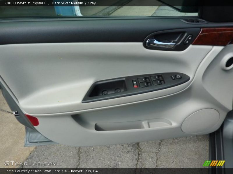Dark Silver Metallic / Gray 2008 Chevrolet Impala LT