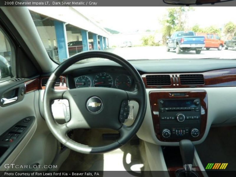 Dark Silver Metallic / Gray 2008 Chevrolet Impala LT