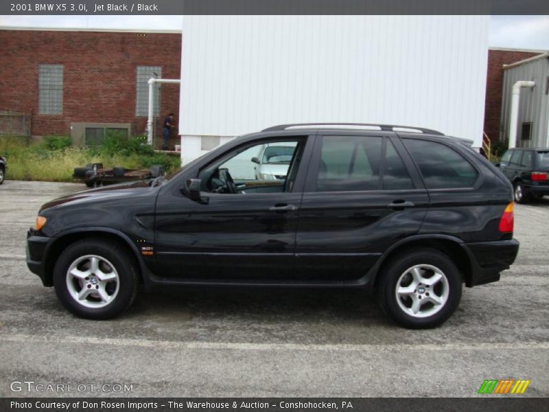 Jet Black / Black 2001 BMW X5 3.0i