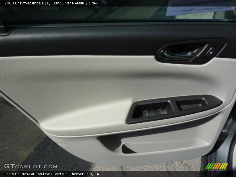 Dark Silver Metallic / Gray 2008 Chevrolet Impala LT