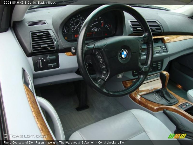 Jet Black / Black 2001 BMW X5 3.0i