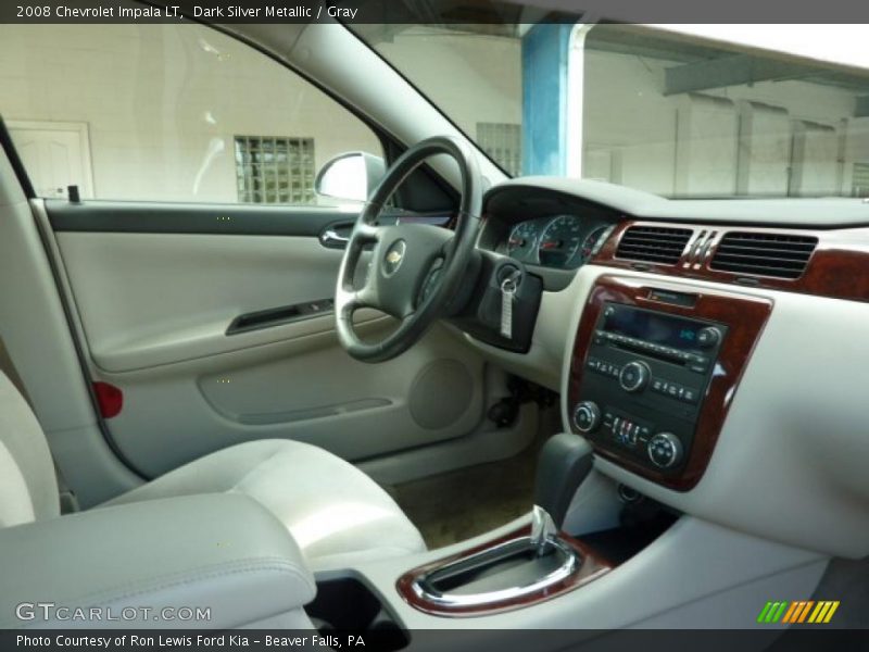 Dark Silver Metallic / Gray 2008 Chevrolet Impala LT
