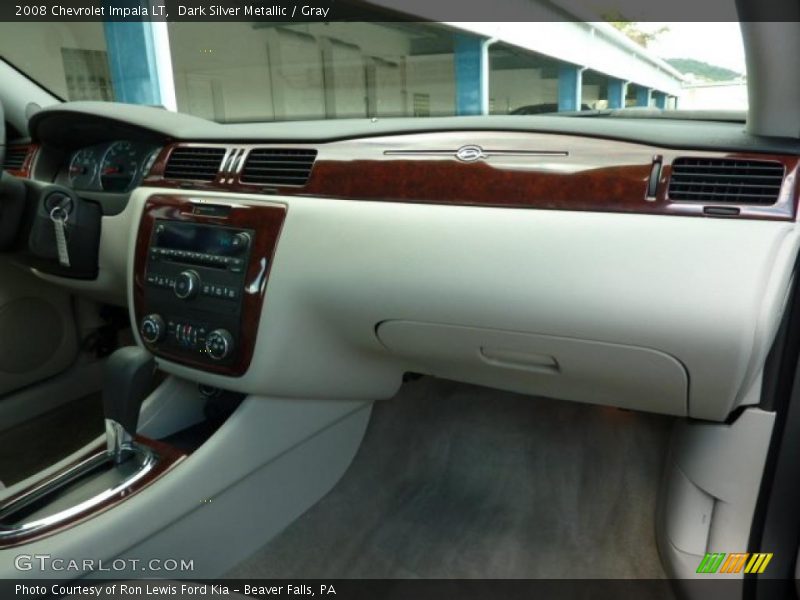 Dark Silver Metallic / Gray 2008 Chevrolet Impala LT