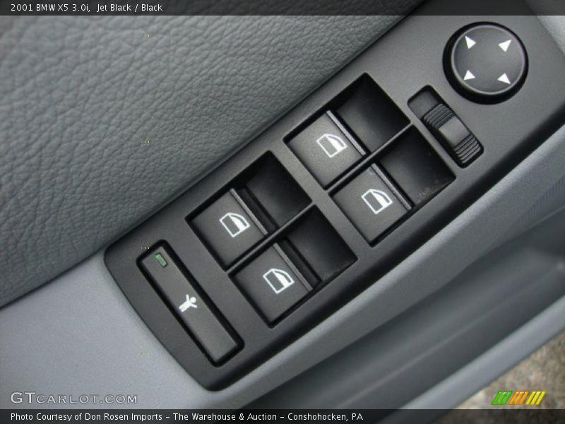 Jet Black / Black 2001 BMW X5 3.0i