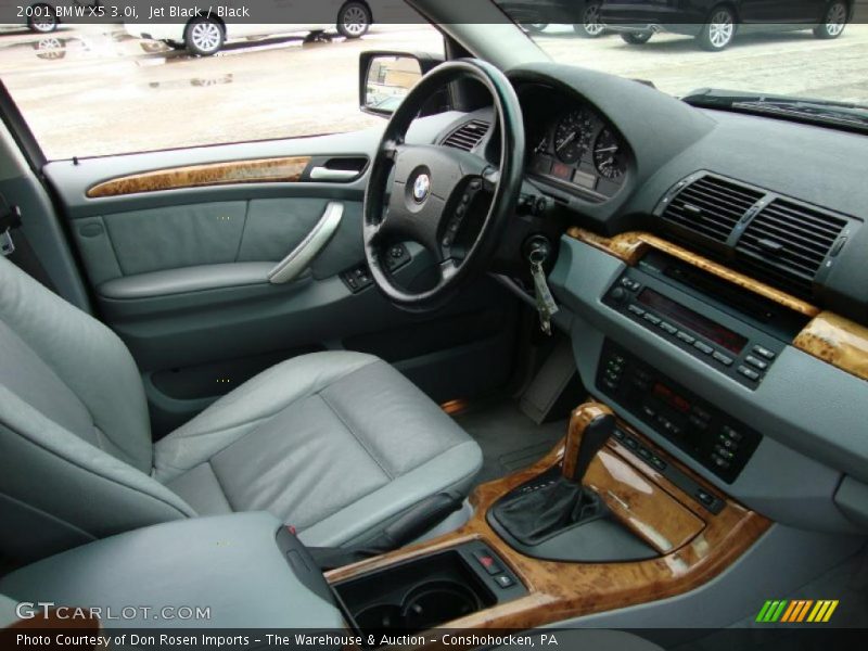 Jet Black / Black 2001 BMW X5 3.0i