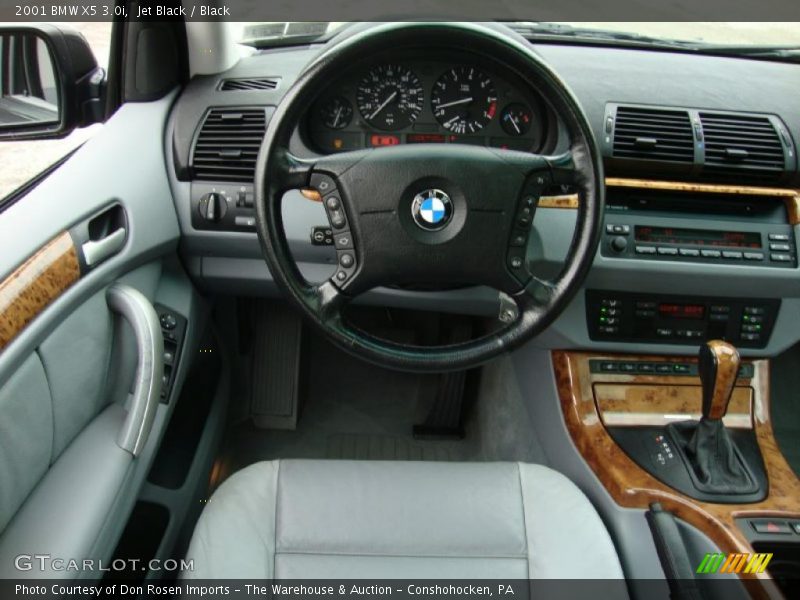 Jet Black / Black 2001 BMW X5 3.0i