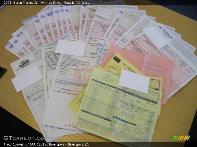 Polished Pewter Metallic / Charcoal 2003 Nissan Murano SL