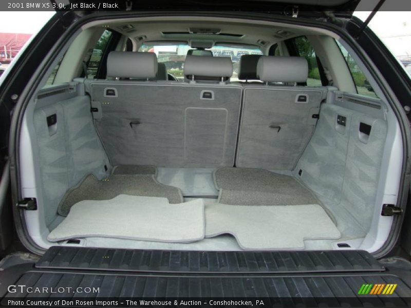 Jet Black / Black 2001 BMW X5 3.0i