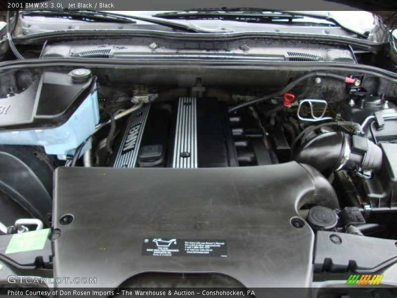 Jet Black / Black 2001 BMW X5 3.0i