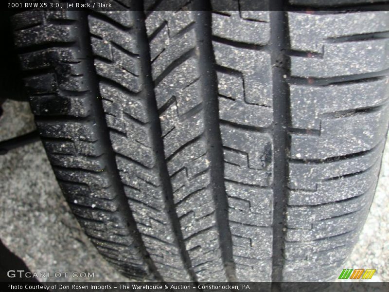 Jet Black / Black 2001 BMW X5 3.0i