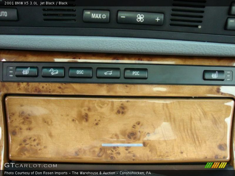 Jet Black / Black 2001 BMW X5 3.0i