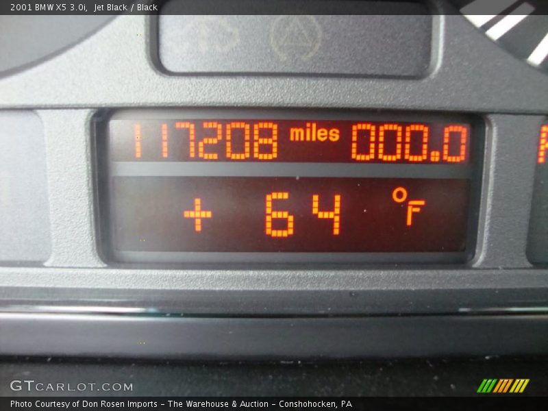 Jet Black / Black 2001 BMW X5 3.0i