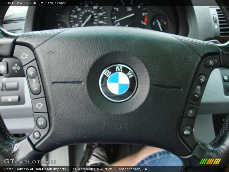 Jet Black / Black 2001 BMW X5 3.0i