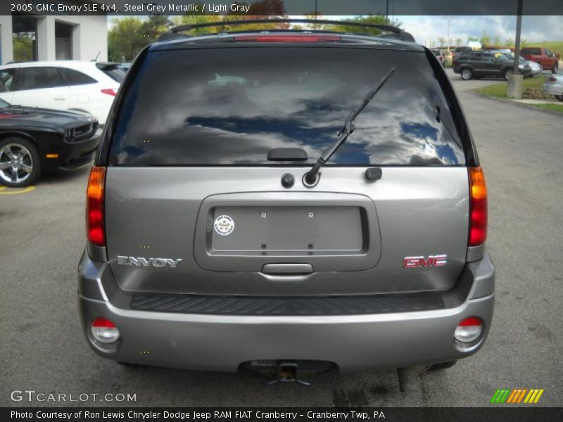 Steel Grey Metallic / Light Gray 2005 GMC Envoy SLE 4x4