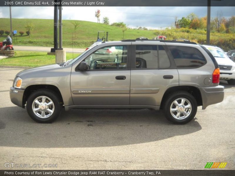 Steel Grey Metallic / Light Gray 2005 GMC Envoy SLE 4x4