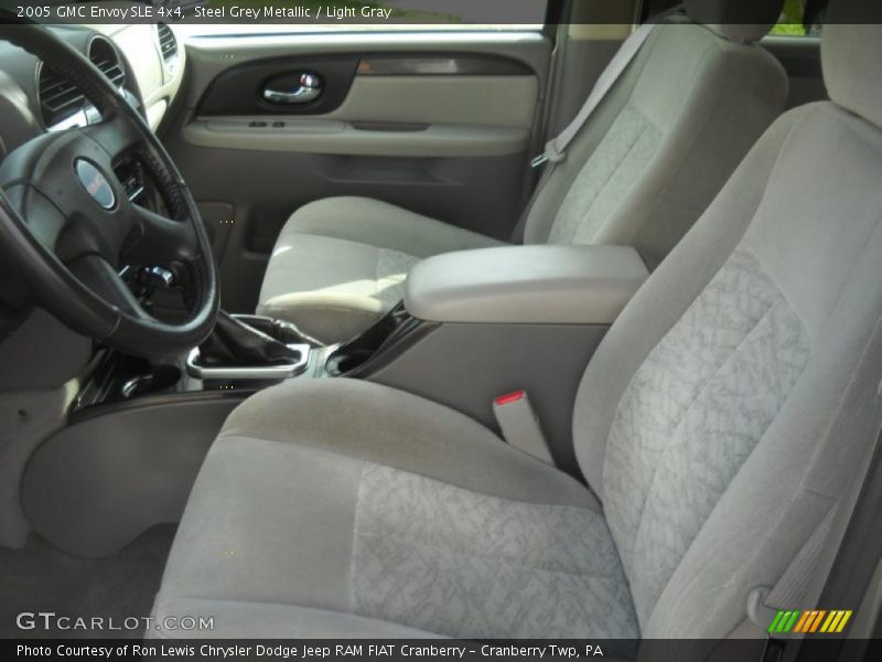 Steel Grey Metallic / Light Gray 2005 GMC Envoy SLE 4x4
