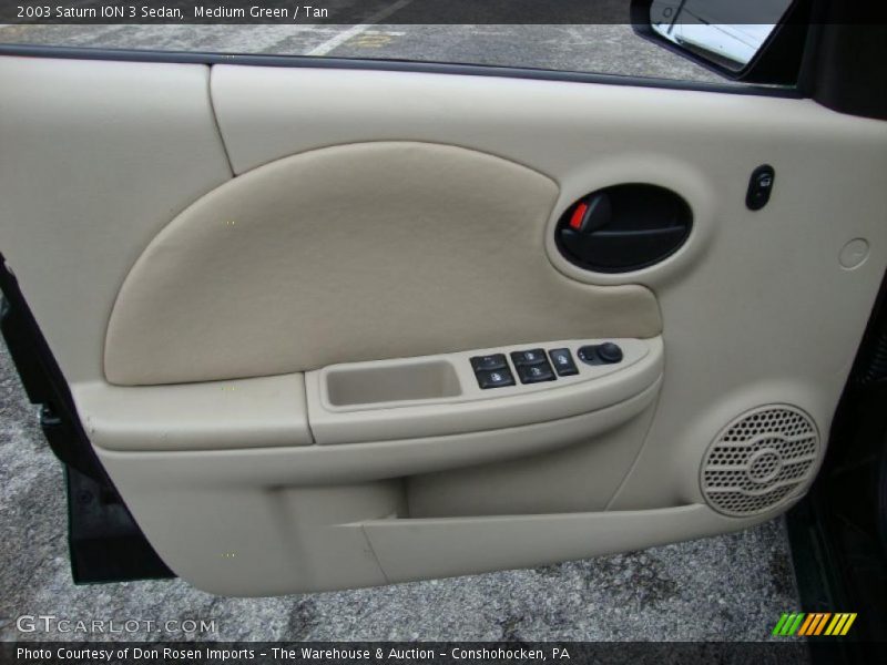 Medium Green / Tan 2003 Saturn ION 3 Sedan