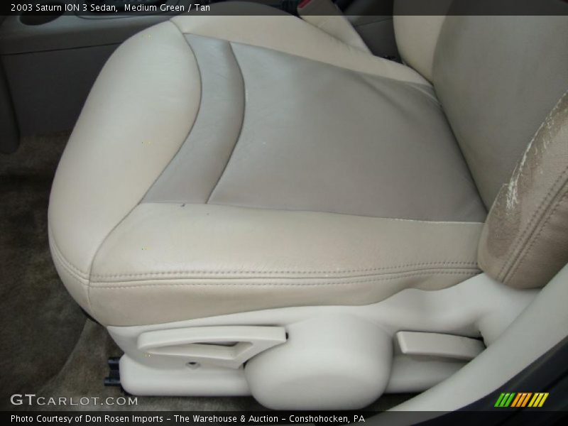 Medium Green / Tan 2003 Saturn ION 3 Sedan