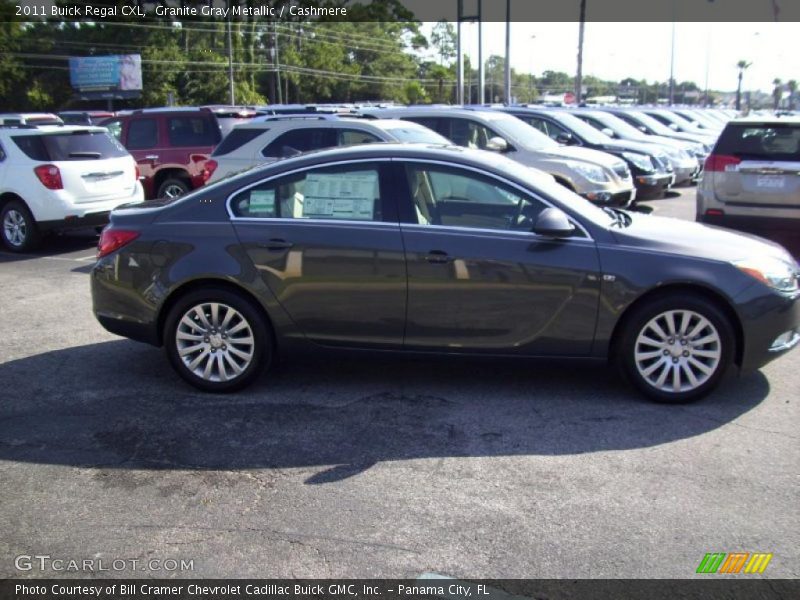 Granite Gray Metallic / Cashmere 2011 Buick Regal CXL