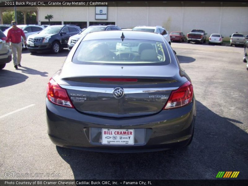 Granite Gray Metallic / Cashmere 2011 Buick Regal CXL