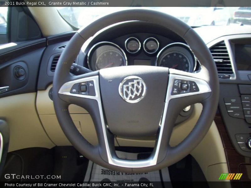  2011 Regal CXL Steering Wheel