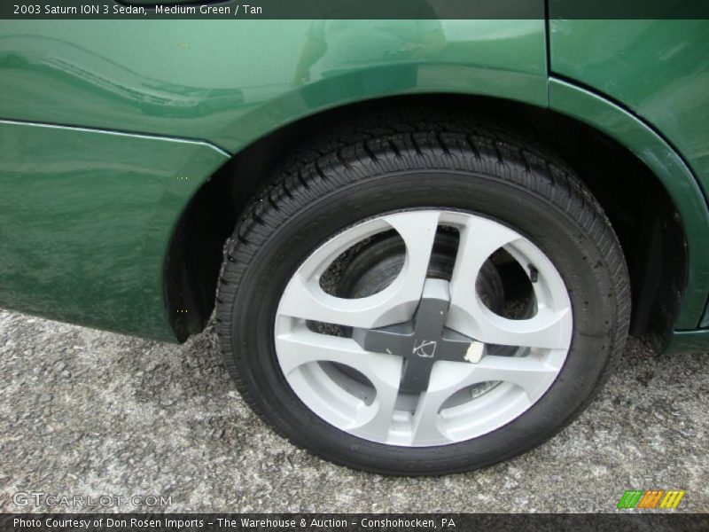 Medium Green / Tan 2003 Saturn ION 3 Sedan