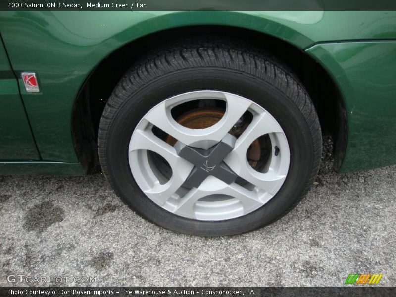 Medium Green / Tan 2003 Saturn ION 3 Sedan