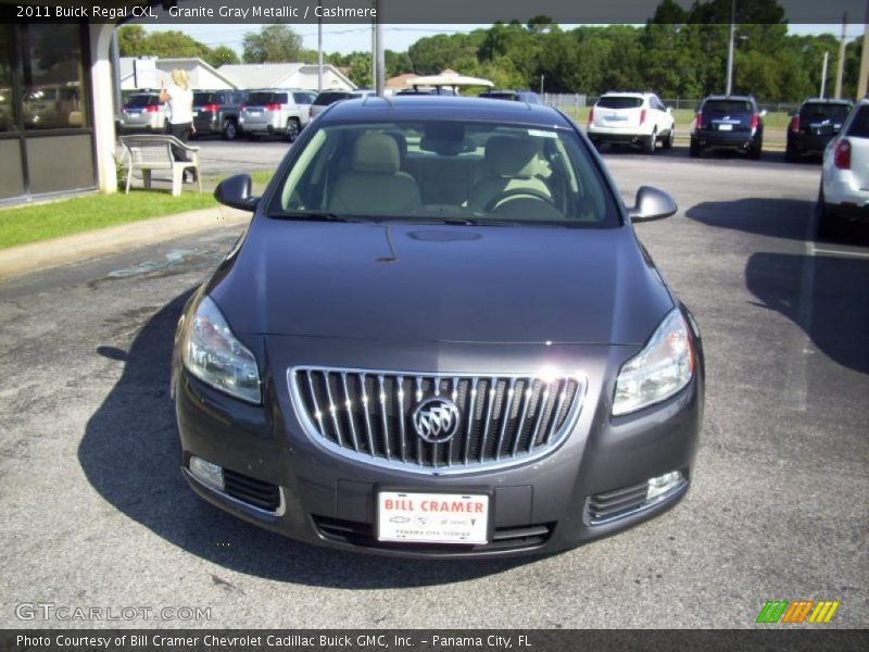 Granite Gray Metallic / Cashmere 2011 Buick Regal CXL